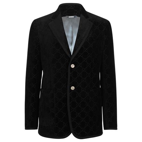 gucci blazer velvet